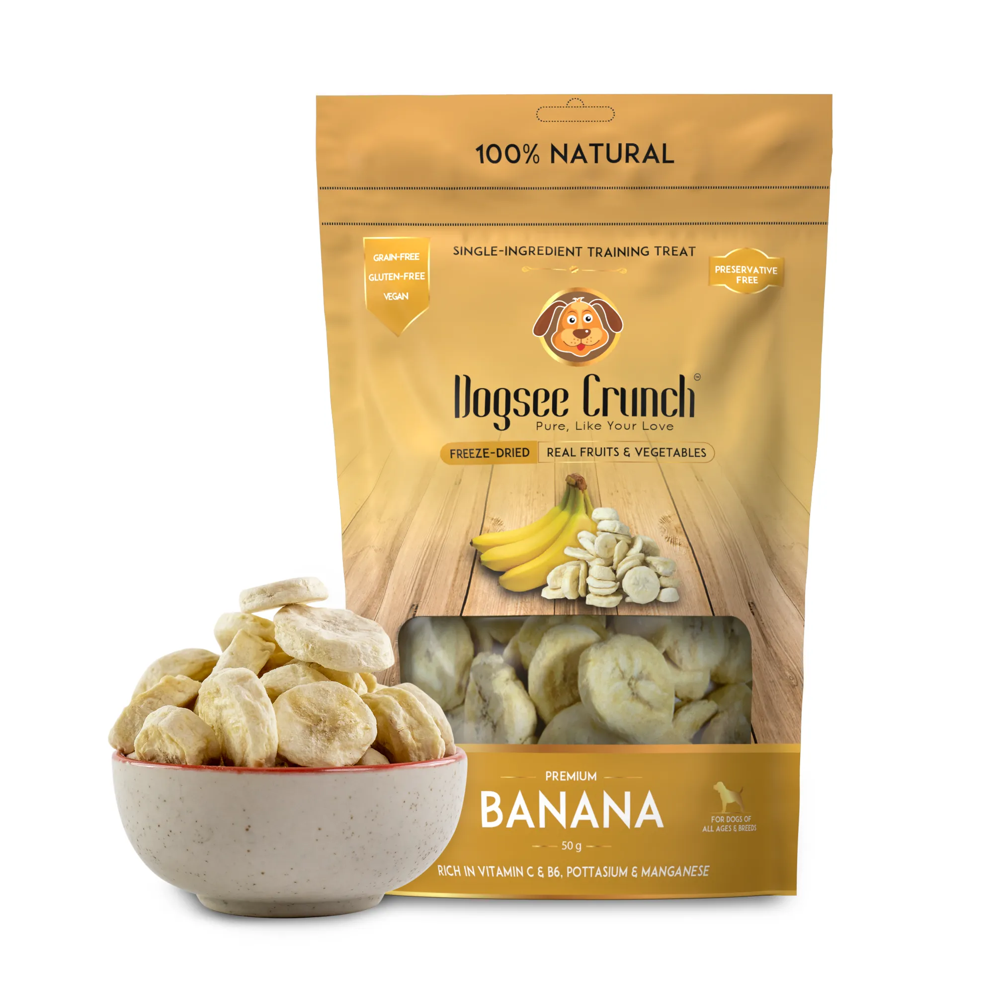 Banana Dog Treats