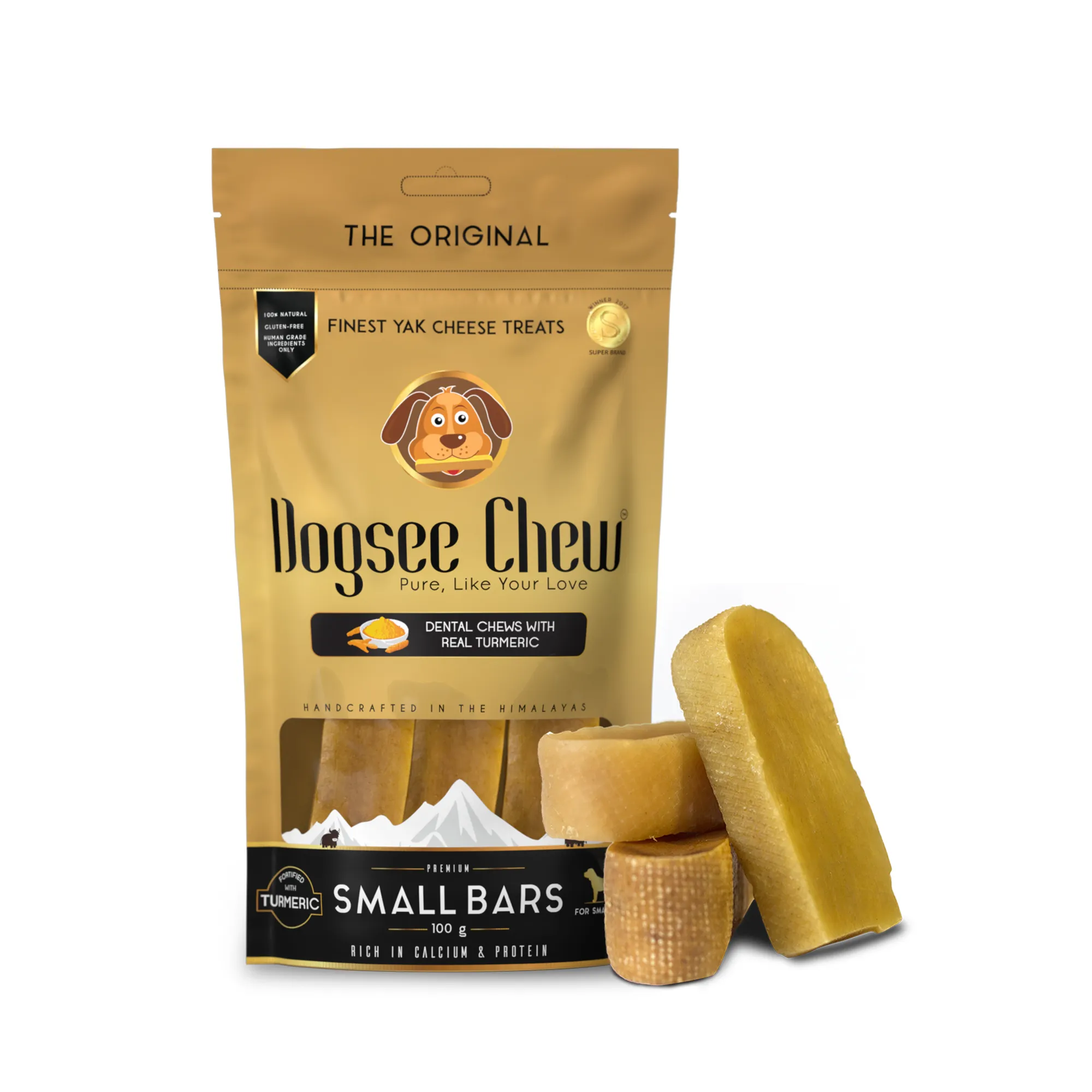 Long Lasting Turmeric Dental Chews for Small Dogs