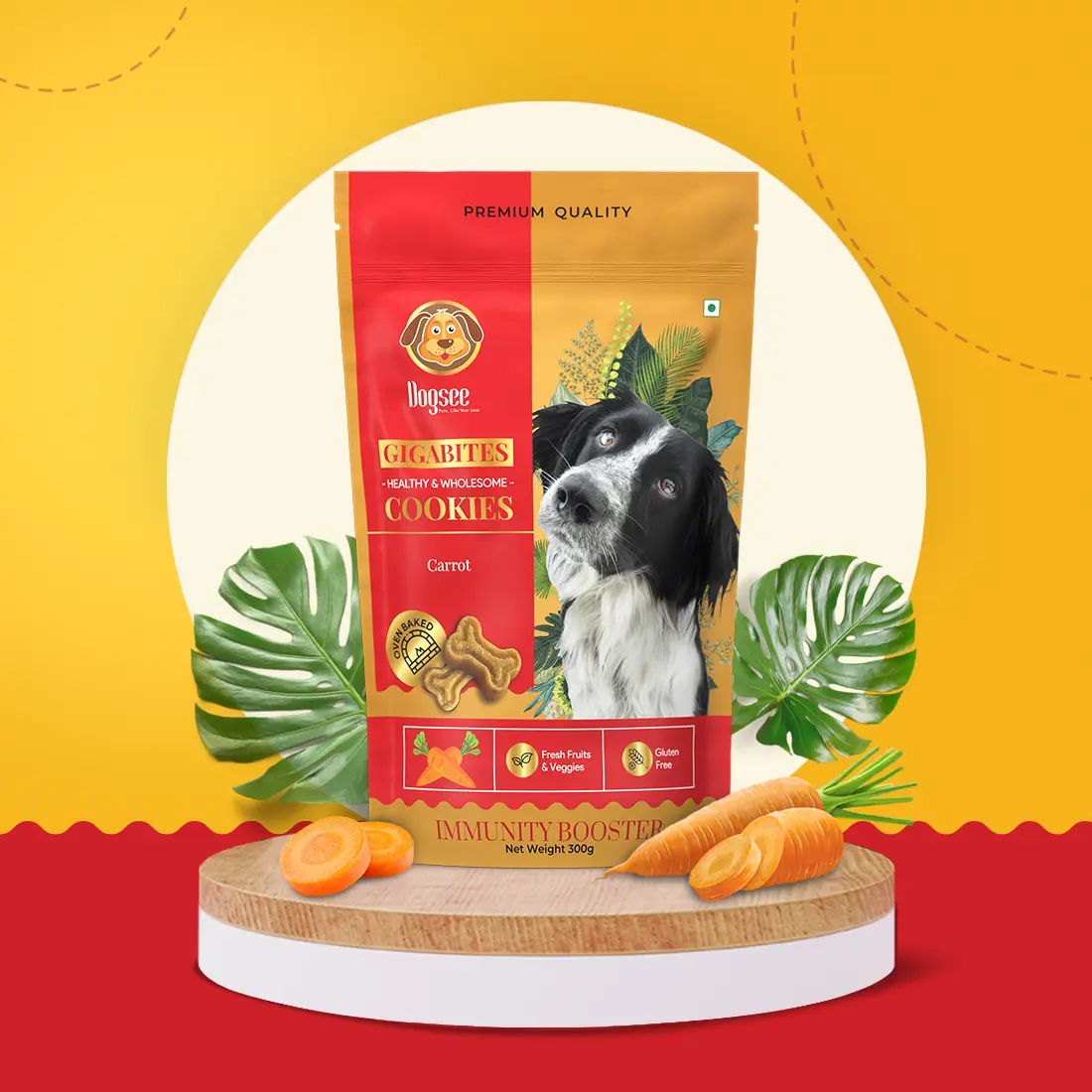 Carrot Cookies for Dogs