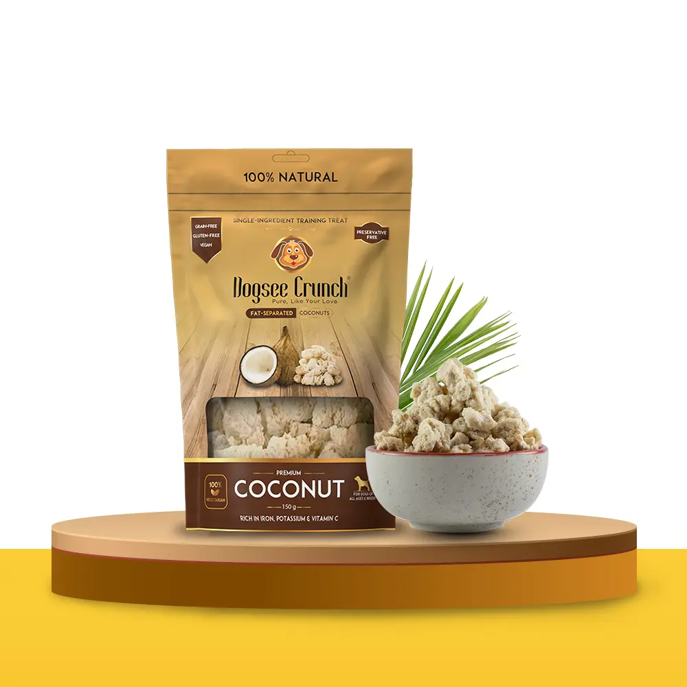 Fat-Separated Coconut Dog Treats