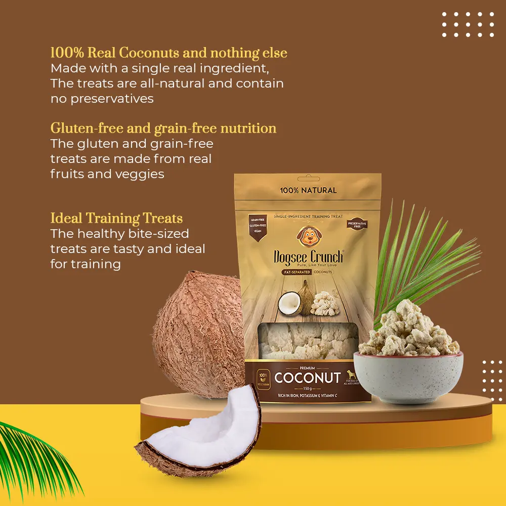 Nutritional Guide - Fat-Separated Coconut Dog Treats