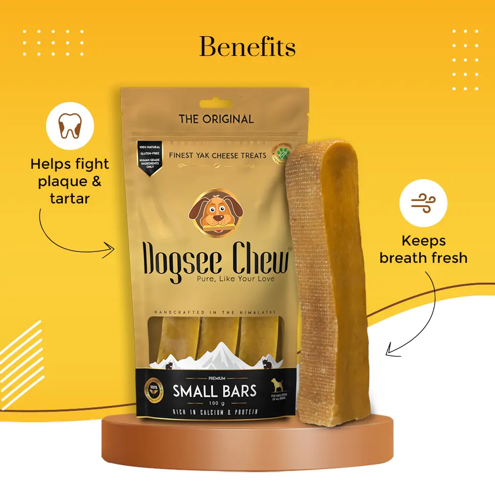 Benefits - Long Lasting Dental Chews for Small Dogs