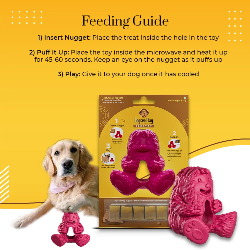 Feeding Guide - Dogsee Play Treatoy