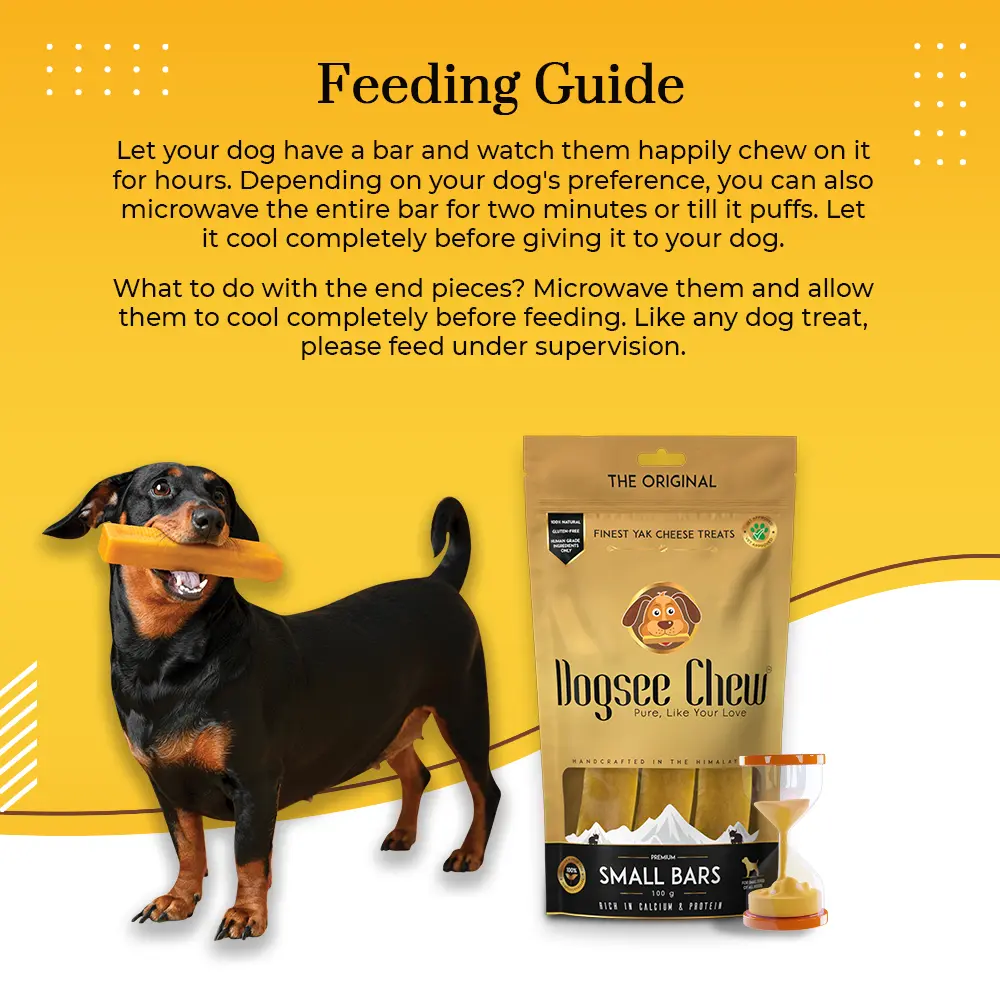 Feeding Guide - Long Lasting Dental Chews for Small Dogs