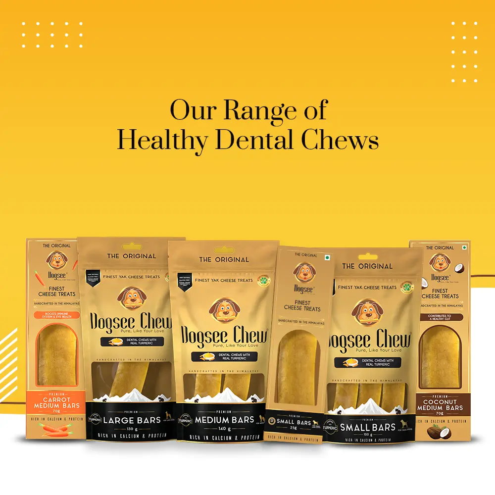 Packs of  Long Lasting Dental Chews