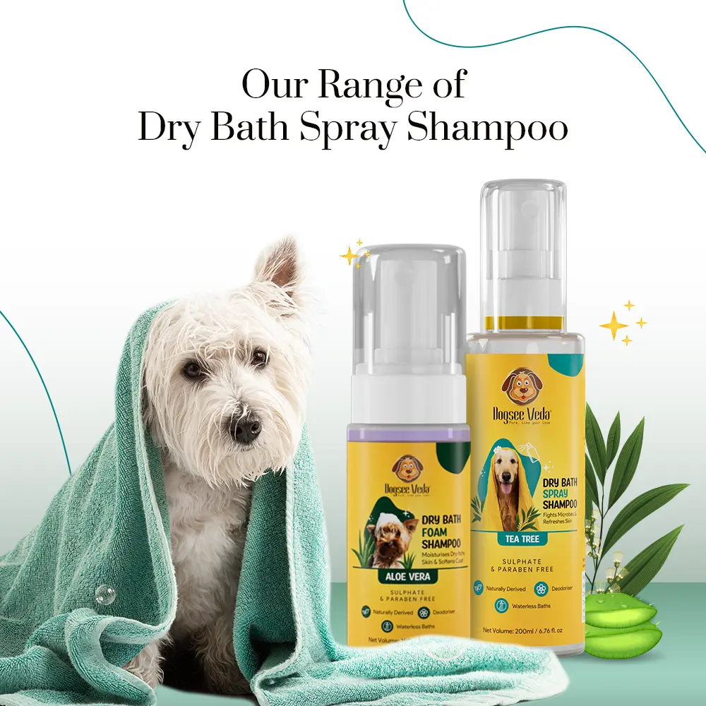 Dry Bath Spray Shampoo