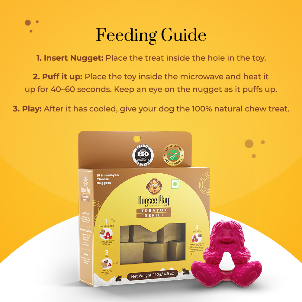 Feeding Guide - Dogsee Play Treatoy Refill Pack