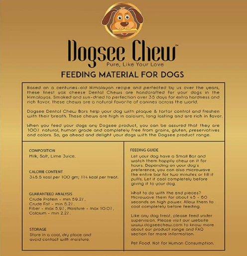 dogsee chew guide