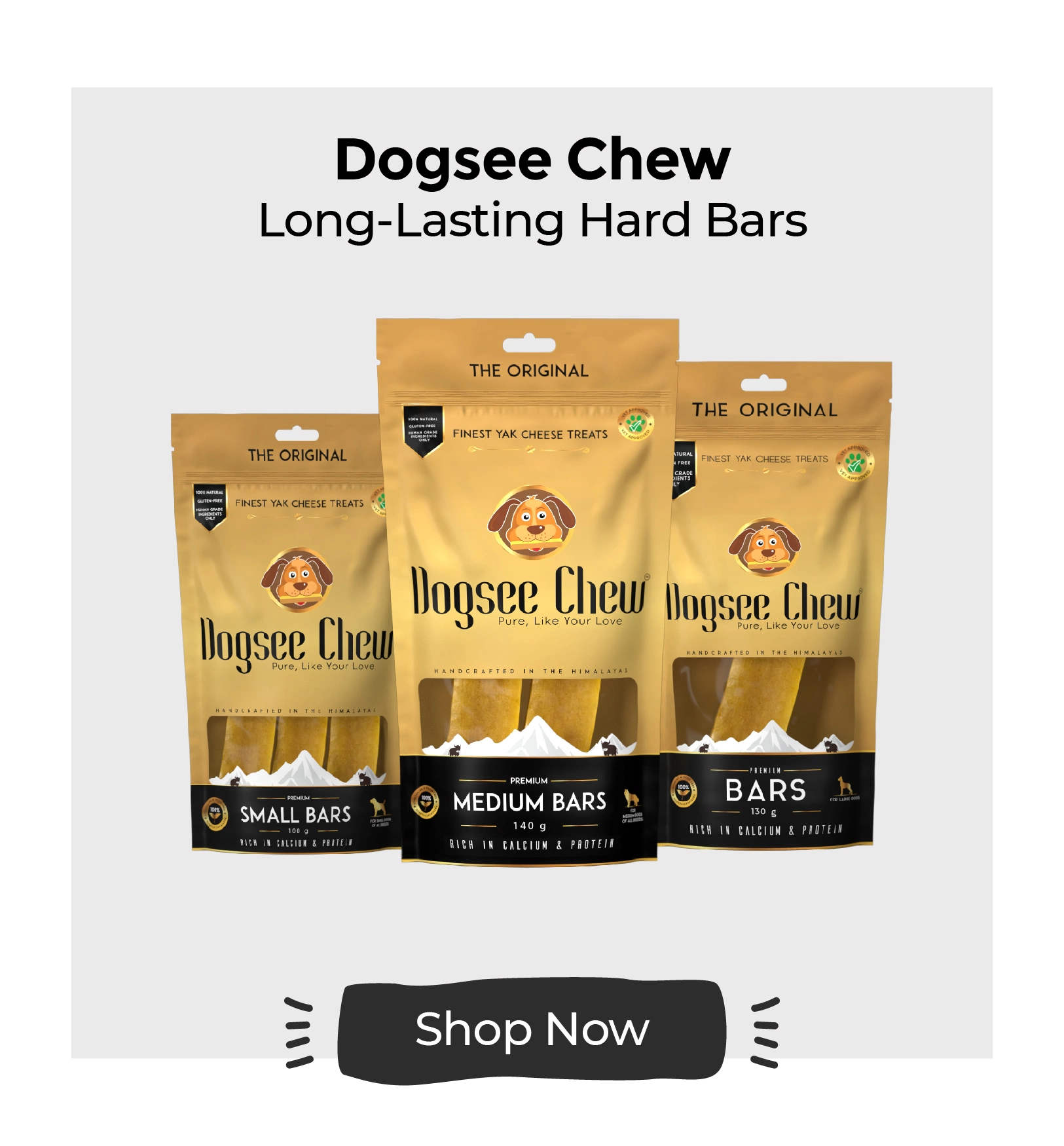 Dogseechew Long Lasting Hard Bars