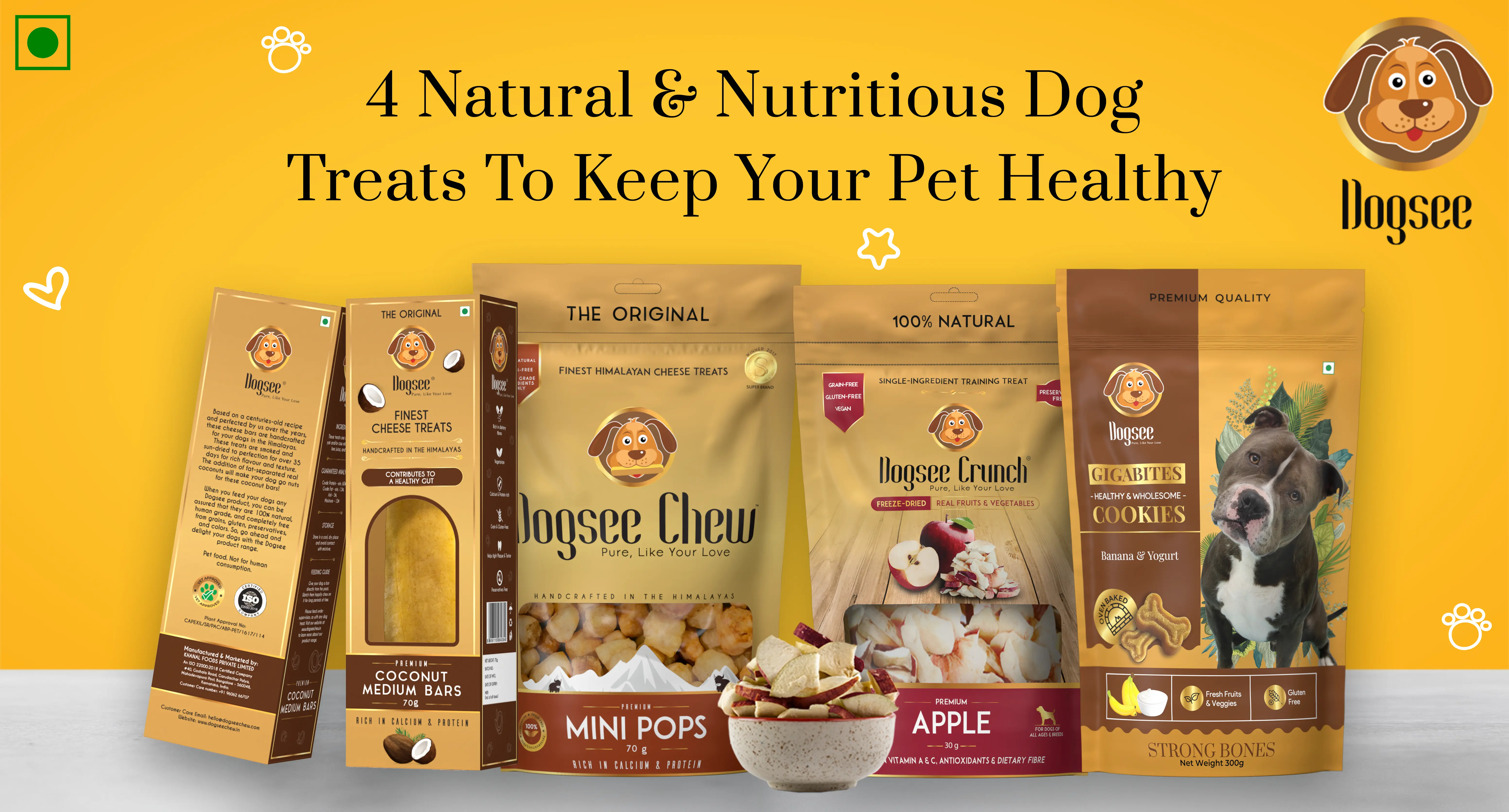 Most nutritious dog treats 2025