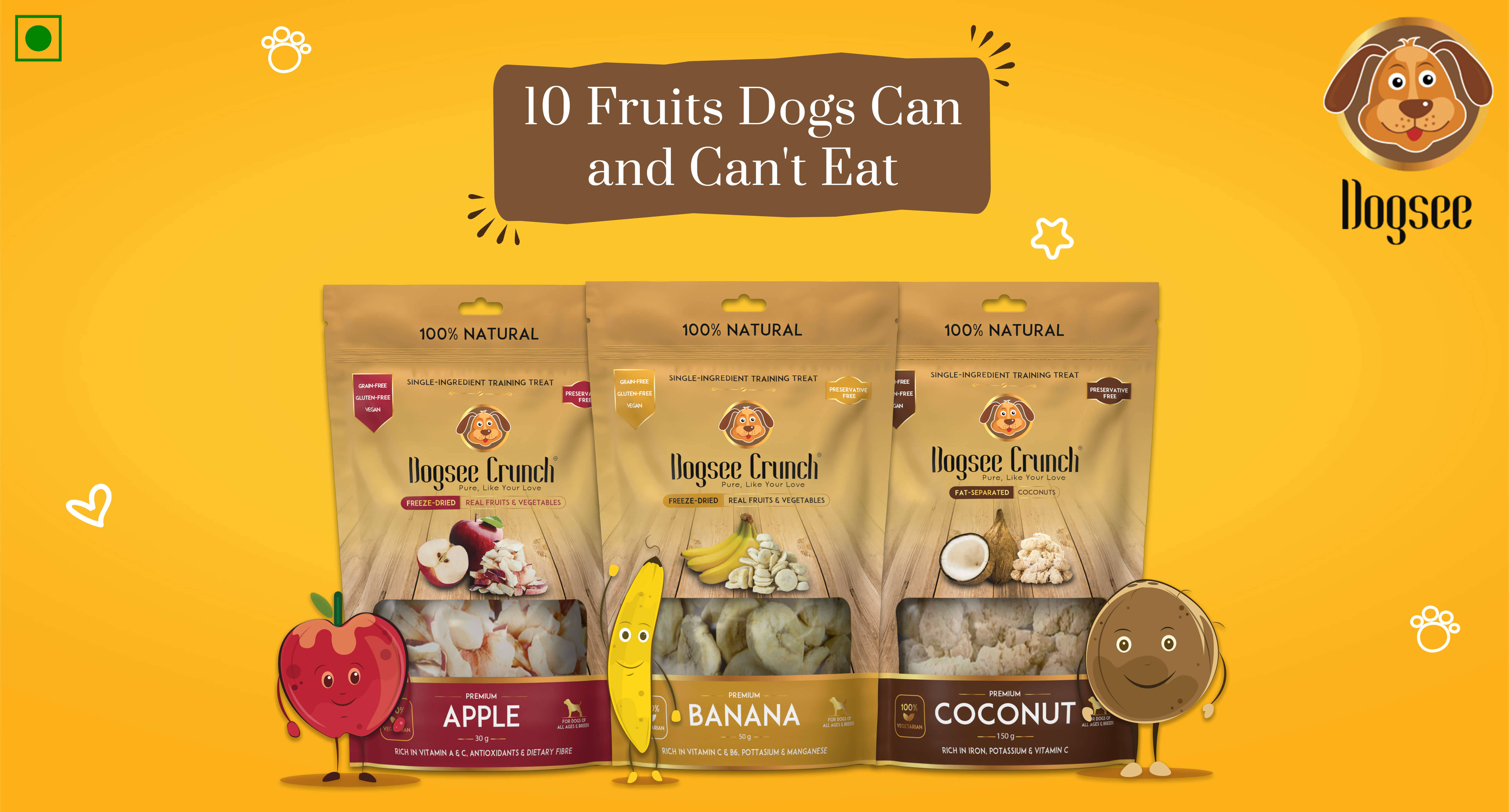 10 Fruits Dogs Can and Can't Eat
