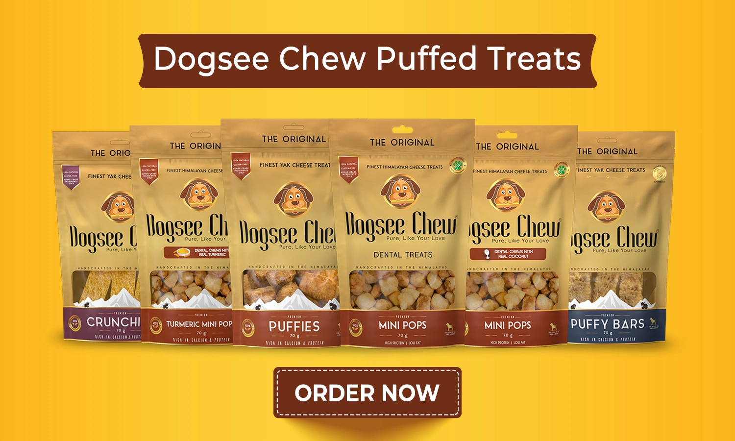 Dogsee Chew Puffed Treats