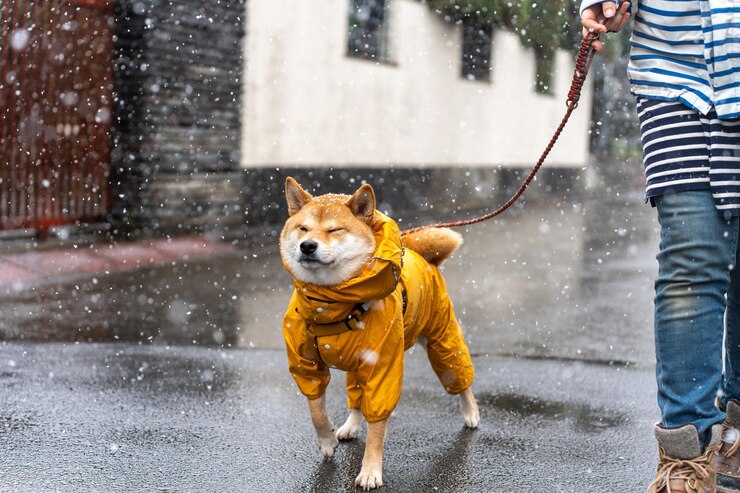 Shiba Inu Yellow Sweater