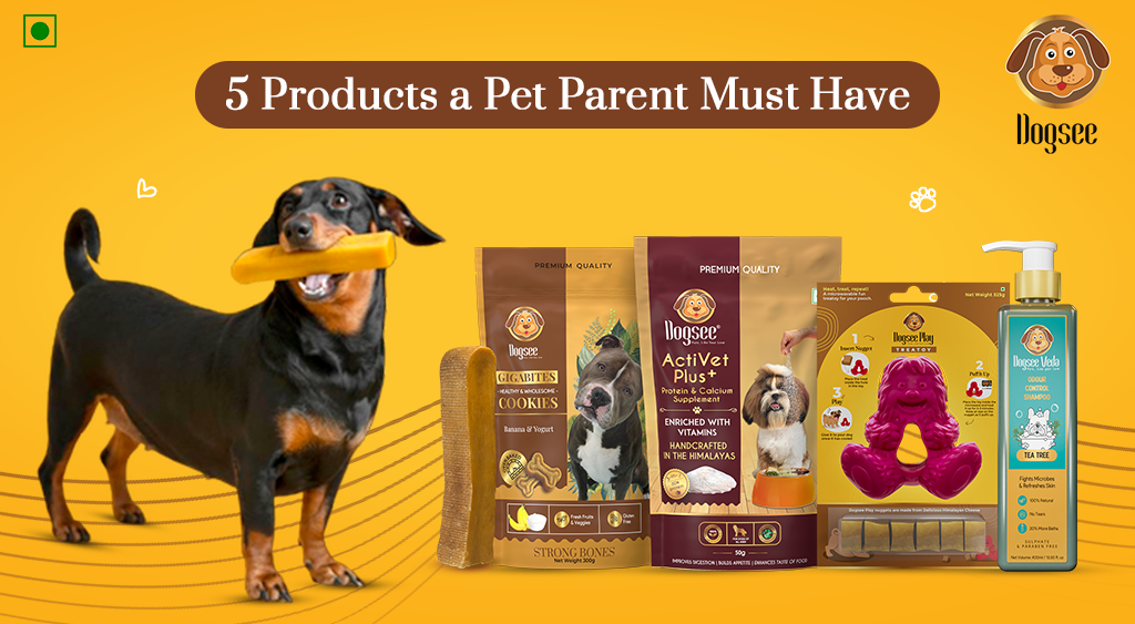 5 Products a Pet Parent Must Have