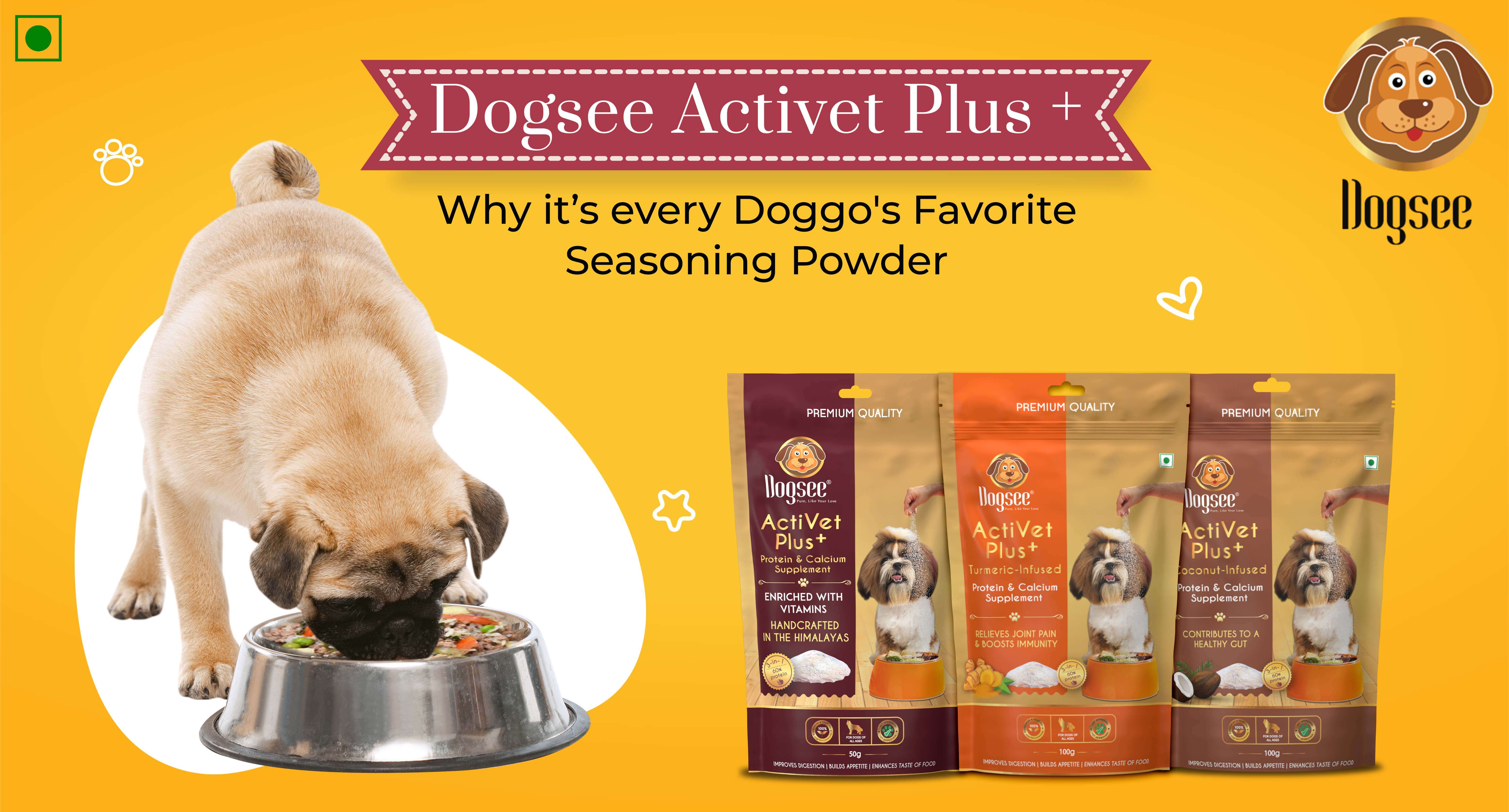 Dogsee Activet Why it s every Doggo s Favorite Seasoning Powder Dogsee