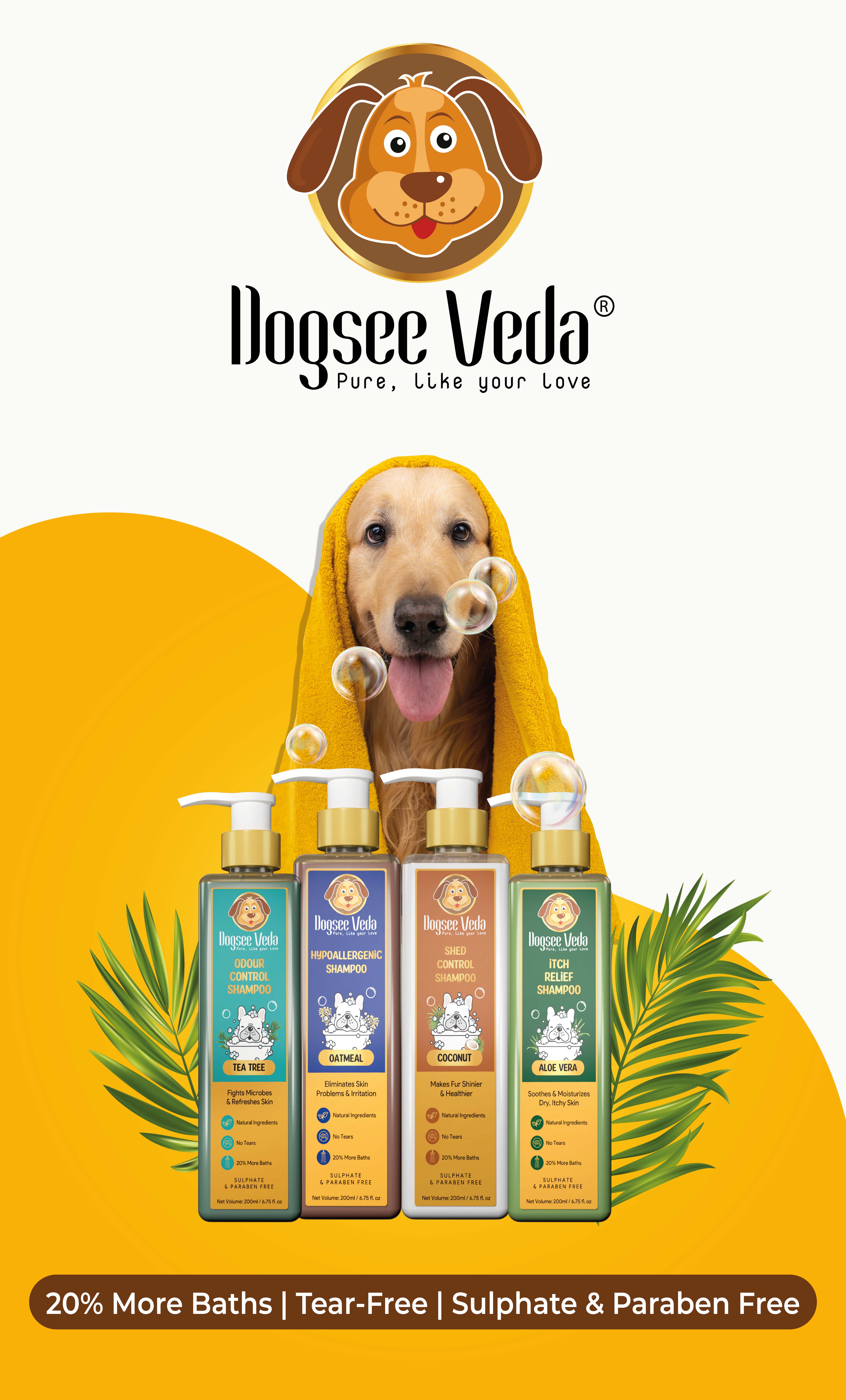 Dogsee Veda Shampoos