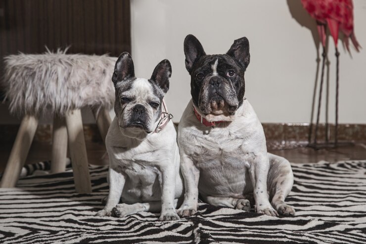 french bulldog dogs sitting room