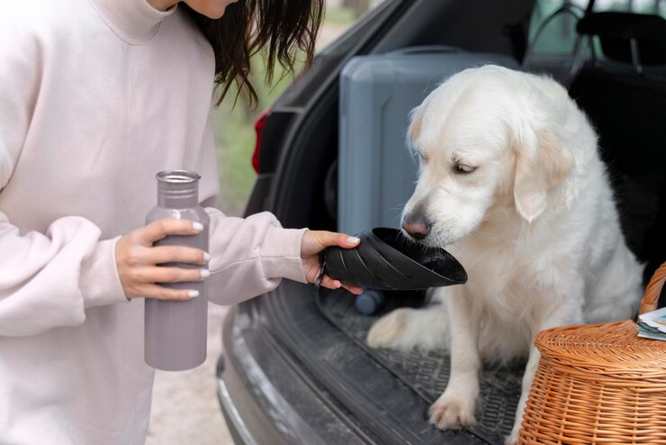 dog water drinking